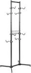 Relaxdays Fahrradst&auml;nder Stahl Freistehend mit Korb 4er 210 cm x 61 cm x 75 cm