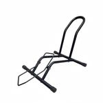 Relaxdays Fahrradst&auml;nder Stahl Schwarz Freistehend Rutschfest f&uuml;r 16 bis 29 Zoll 38
