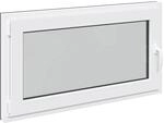 vidaXL Kellerfenster RISOR Anthrazit 110 x 50 cm PVC und Glas 42047338