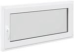 vidaXL Kellerfenster RISOR Wei&szlig; 120 x 60 cm PVC und Glas 42047219