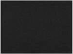 vidaXL Fu&szlig;matte Schwarz 80 x 60 x 1,2 cm Teddystoff 42013438
