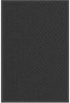 vidaXL Fu&szlig;matte Schwarz 60x90 cm 4105558