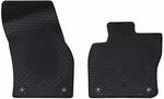 vidaXL Autofu&szlig;matte 2-Tlg Schwarz Geeignet f&uuml;r VW CADDY 2020- Gummi 42029094