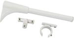 Gardinia Gardinenstangen-Tr&auml;ger 1/2 -l&auml;ufig &Oslash; 20 mm Wei&szlig;