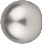 Mydeco Gardinenstange-Endst&uuml;ck Ball Edelstahl-Optik &Oslash; 2,5 cm