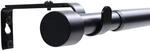 Deco-Raum Gardinenstangen Set Ausziehbar 1-Lauf Kappe Flexa &Oslash; 16/19 mm 160-300cm