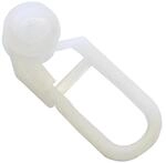 Gardinia Rollringe Wei&szlig; 100-er Pack