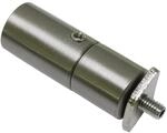 Gardinia Deckentr&auml;ger Chicago f&uuml;r &Oslash; 20 mm Edelstahloptik 3,6 cm