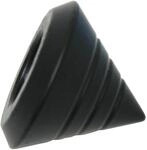 Gardinia Endknopf Kegel Memphis 16 mm Schwarz