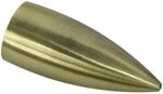 Gardinia Endknopf Memphis Patrone Messing-Antik 2-er Pack