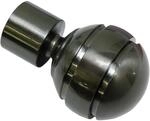 Gardinia Endst&uuml;ck Chicago Kugel f&uuml;r &Oslash; 20 mm Titan 2-er Pack