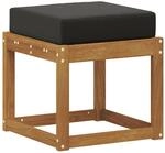 vidaXL Outdoor Hocker Bank Massivholz Akazie Natur 900662