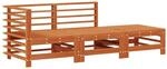 vidaXL Sectional Sofa Einheiten 3 St&uuml;ck Wachsbraun 865571