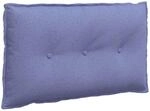 vidaXL R&uuml;ckenkissen Jeans Blau 80 x 19 x 50 cm Stoff 42014715