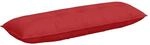vidaXL R&uuml;ckenkissen Rot 140 x 19 x 50 cm Stoff 42014842