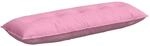 vidaXL R&uuml;ckenkissen Rosa 140 x 19 x 50 cm Stoff 42014845