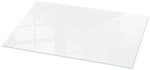 Tulup Tischplatte Farbe Wei&szlig; Glatt Couchtischplatte 140x70 cm Wei&szlig; Tischplatte