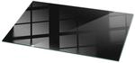 Tulup Tischplatte Farbe Schwarz Glatt Couchtischplatte 120x60 cm Schwarz Tischplatte