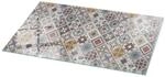 Tulup Tischplatte Mosaikmuster mit Ornamenten Glastischplatte 100x50 cm Grau