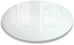 Tulup Tischplatte Glasplatte f&uuml;r Tisch Matt fi70 cm Runde Glasplatte f&uuml;r Tisch