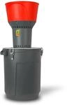 EBERTH Elektrische Getreidem&uuml;hle 50L Eimer 1300 W 13L Einf&uuml;lltrichter 400 kg/h