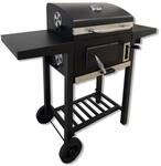 Schweng Trolley Holzkohlegrill mit Doppel-Seitenablagen Grill