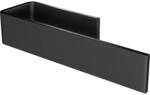 Planetm&ouml;bel Handtuchhalter 21 cm Schwarz Matt Selbstklebend