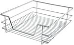 Tectake Teleskopschublade Verchromt Leichtg&auml;ngig Mit Vollauszug 44 x 47 x 14 cm
