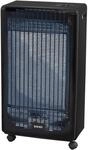 Rowi Gas-Heizofen HGO 4200/4 BFT Pro Blue Flame 4,2 kW Schwarz