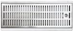 Ich-Zapfe Tropfblech Abtropfblech Tropfschale 440 X 195 X 27 mm Chrom-Nickelstahl