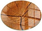 Tulup Glasplatte f&uuml;r Kamin Holzmaserung im Querschnitt Glasplatte f&uuml;r &Ouml;fen...