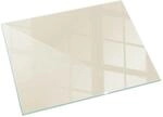 Tulup Glasplatte f&uuml;r Kamin Gelb Glasplatte f&uuml;r Kamin&ouml;fen Rechteck 60x40 cm...