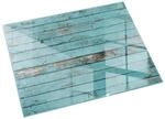 Tulup Glasplatte f&uuml;r Kamin Bretter im Rustikalen Stil Glasplatte unter...