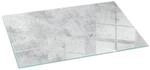 Tulup Glasplatte f&uuml;r Kamin Rohbetonstruktur Glasbodenplatte f&uuml;r Kamin&ouml;fen...