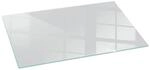 Tulup Glasplatte f&uuml;r Kamin Grau Kamin Glasplatte Rechteck 140x70 cm Grau...