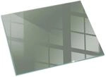 Tulup Glasplatte f&uuml;r Kamin Gr&uuml;n Funkenschutzplatte Kamin&ouml;fen Rechteck 80x60...
