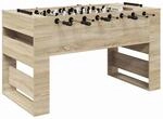 vidaXL Tischfu&szlig;balltisch Sonoma-Eiche 146,5 x 74 x 85 cm Holzwerkstoff 3378201