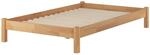 Erst-Holz Stabiles Holzbett ohne Kopfteil 120 x 200 cm Massiv Buchenholz Futon...