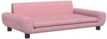 vidaXL Kindersofa Rosa 100x54x33 cm Samt 3196382