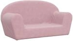 vidaXL Kindersofa 2-Sitzer Rosa Weich Pl&uuml;sch 356991