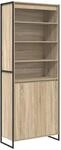 vidaXL Hohe Schr&auml;nke 2 Stk Sonoma 79 x 36 x 200 cm Holzwerkstoff 3403041