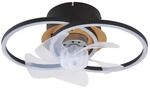 Lindby LED Deckenventilator mit Lampe Lomana 10022125 Dimmbar Leselampe Modern...