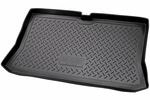 Gummi Kofferraumwanne f&uuml;r Nissan Micra III, K12 2003-2010 Passgenau mit Rand