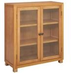 vidaXL Schrank mit Regal mit T&uuml;r Braun 80 x 35 x 95 cm Holzwerkstoff 4106556