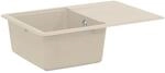 vidaXL Waschbecken Beige 670 x 460 mm 80% Quarz und 20% Harz 42028410