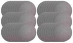 Ritzenhoff & Breker Tavolo Platzmatte 35 cm 48er Set Hellgrau