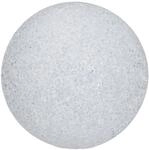 Relaxdays LED Kugelleuchte Kunststoff Wei&szlig; mit Farbwechsel &oslash; 15 cm 0,12 kg
