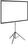 Tectake Beamer Leinwand Cinema F&uuml;r 4K Hd Ultra Hd und Full Hd Gain Faktor 1 0 Mit