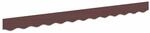 vidaXL Markisenvolant Braun 230 x 20 cm Segeltuch 42000708