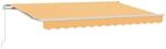 vidaXL Ausziehbare Markise Sand 3,5 x 2,5 m Polyester und Aluminium 3425929